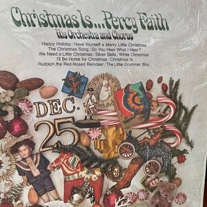 VTG vinyl album, Christmas Is... by Percy Faith